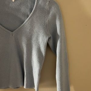 Blue Cotton Top, Pacsun Size S